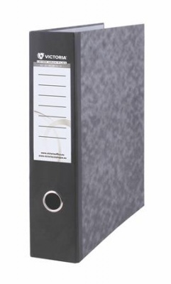 Iratrendező, 75 mm, A4, karton, VICTORIA OFFICE "Eco"
